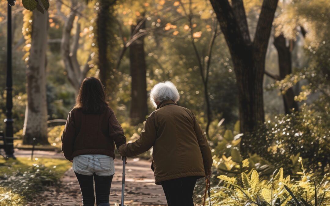Del estrés al placer: las salidas con una persona mayor con dependencia